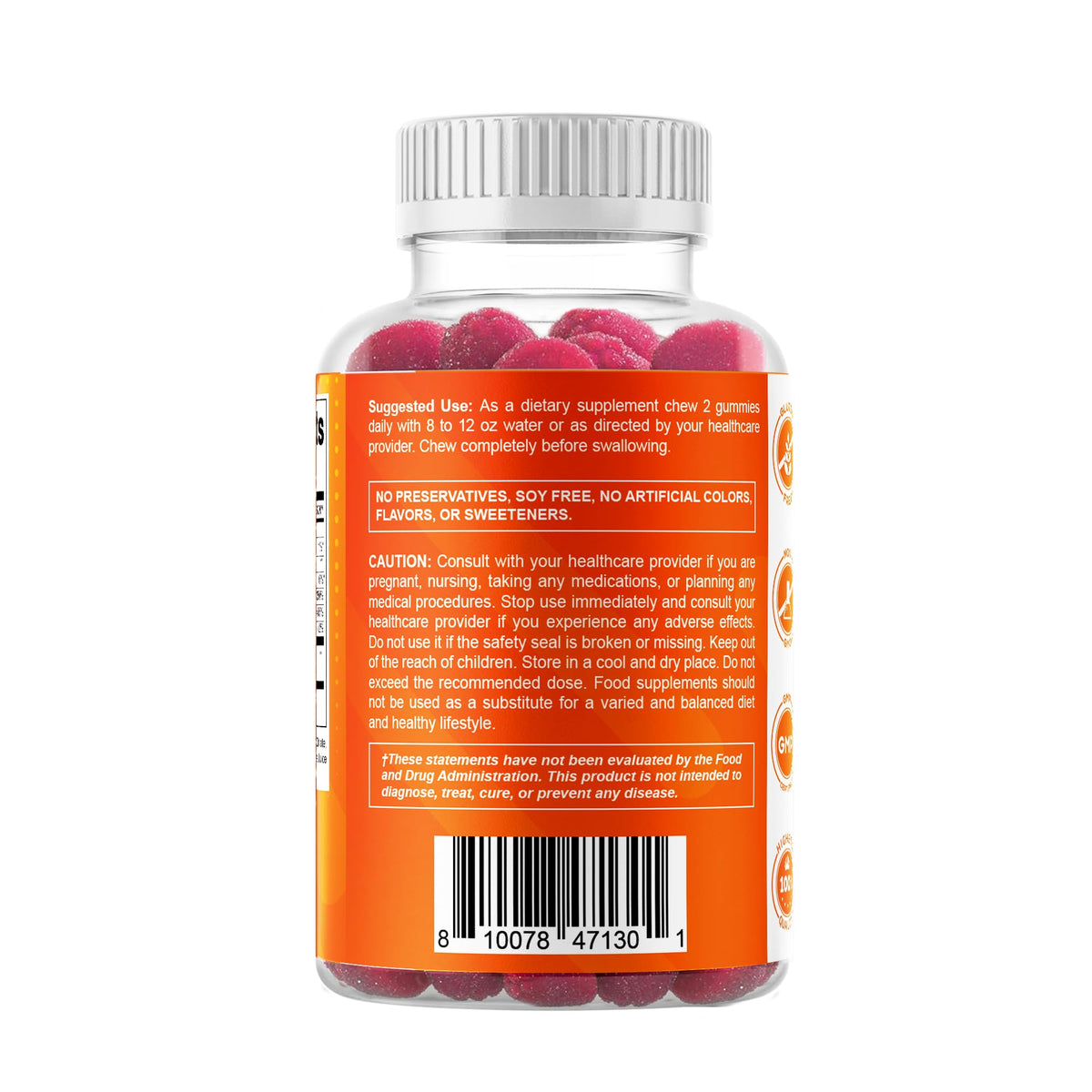 Vitamatic Zinc Gummies with Vitamin D3 & Echinacea - 120 Gummies - image 9