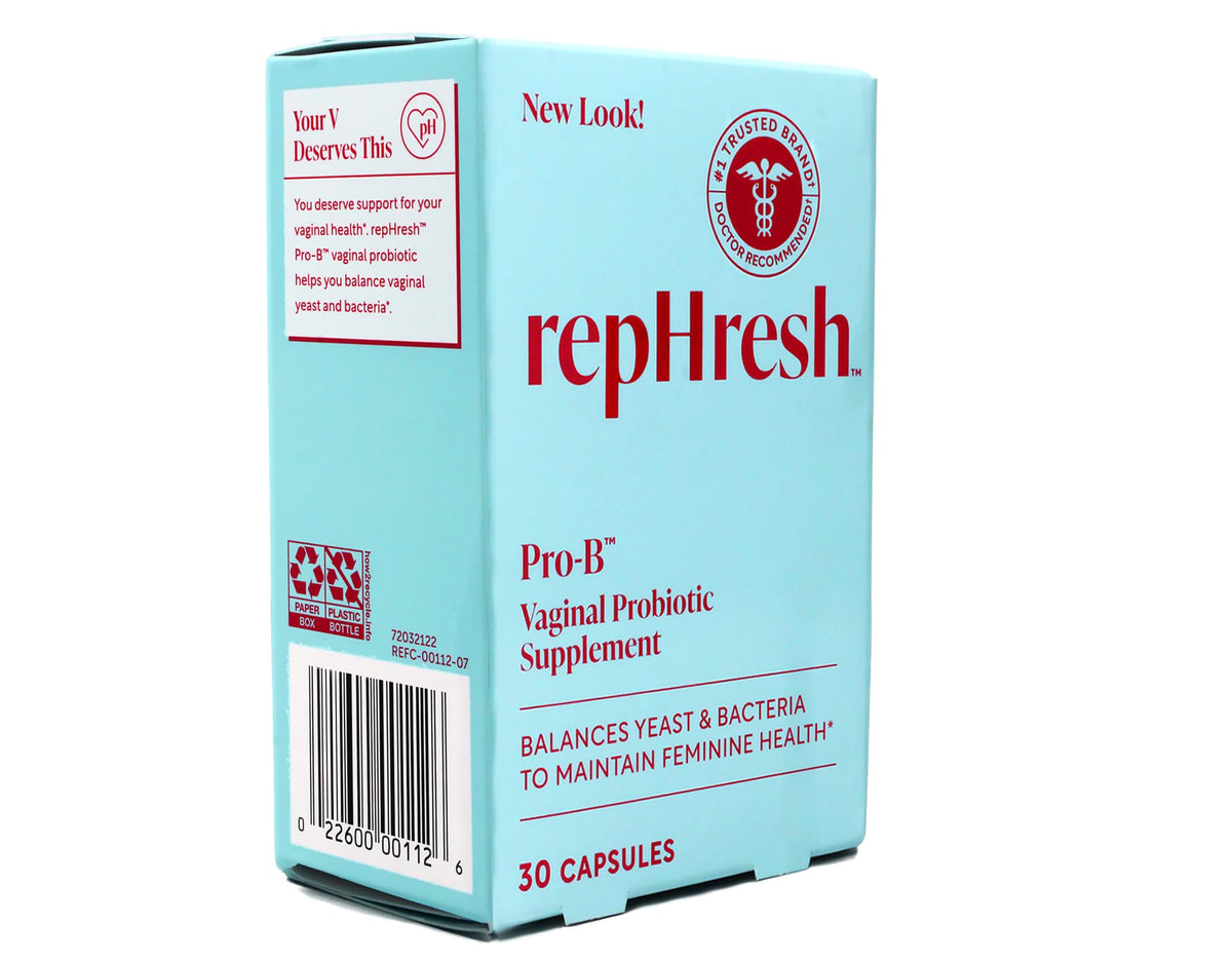 Rephresh Pro-B Vaginal Probiotic Supplement - 60 Capsules - image 6