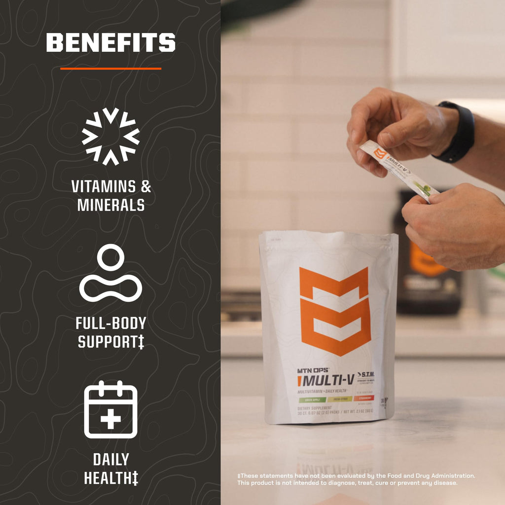 MTN OPS Multi-V STM Daily Multivitamin Powder - 30 Servings - image 6