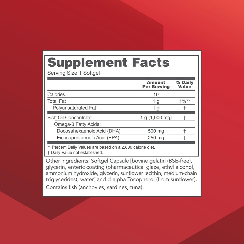 PROTOCOL FOR LIFE BALANCE DHA-500 Fish Oil Brain Health - 120 Softgels - image 2