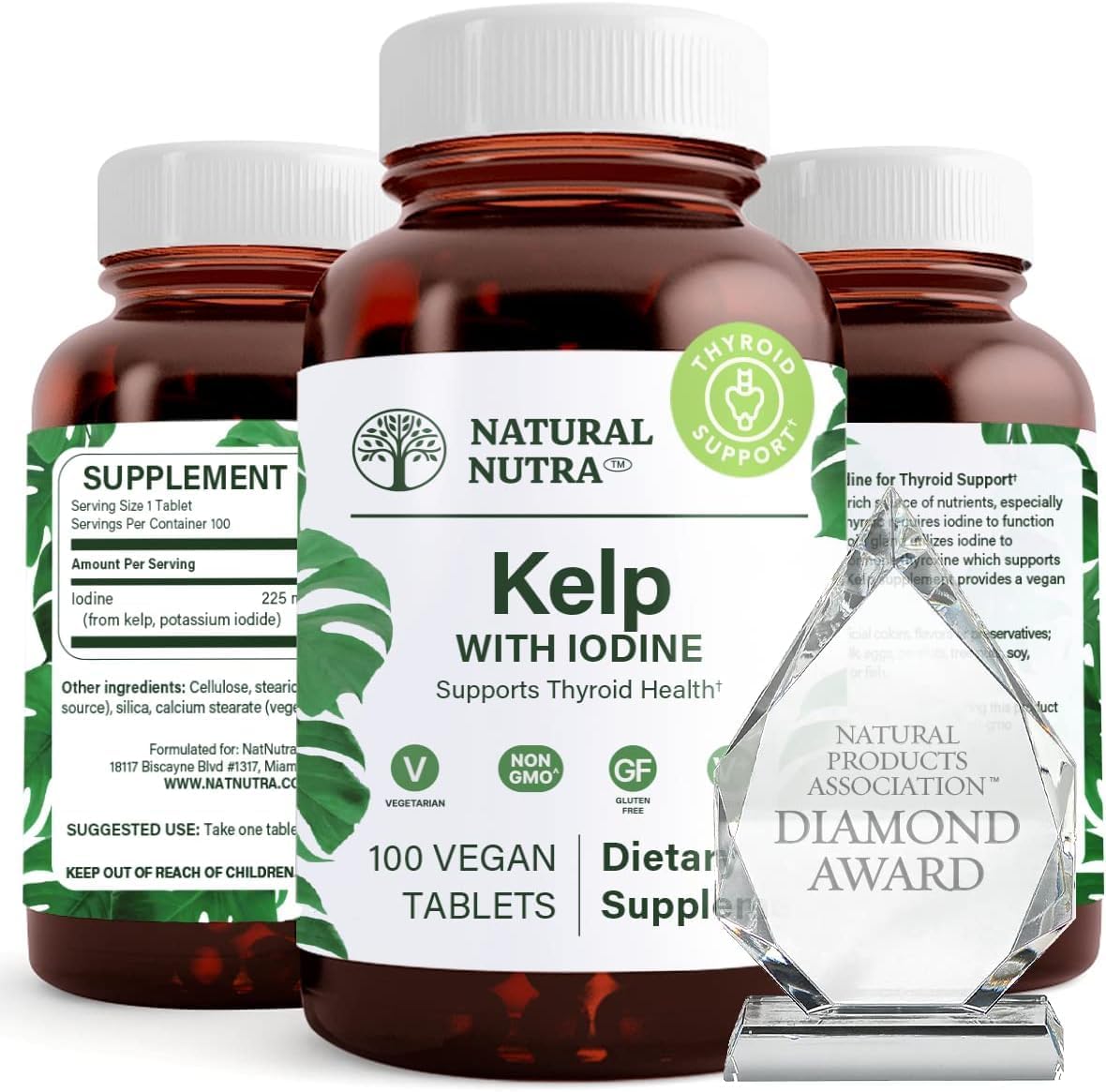 Natural Nutra Kelp Iodine Supplement Parent