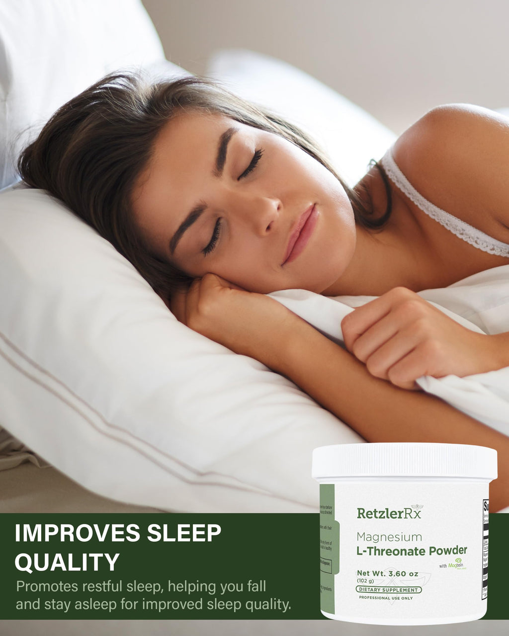 HormoneSynergy Magnesium L-Threonate Powder w/Magtein®- Magnesium