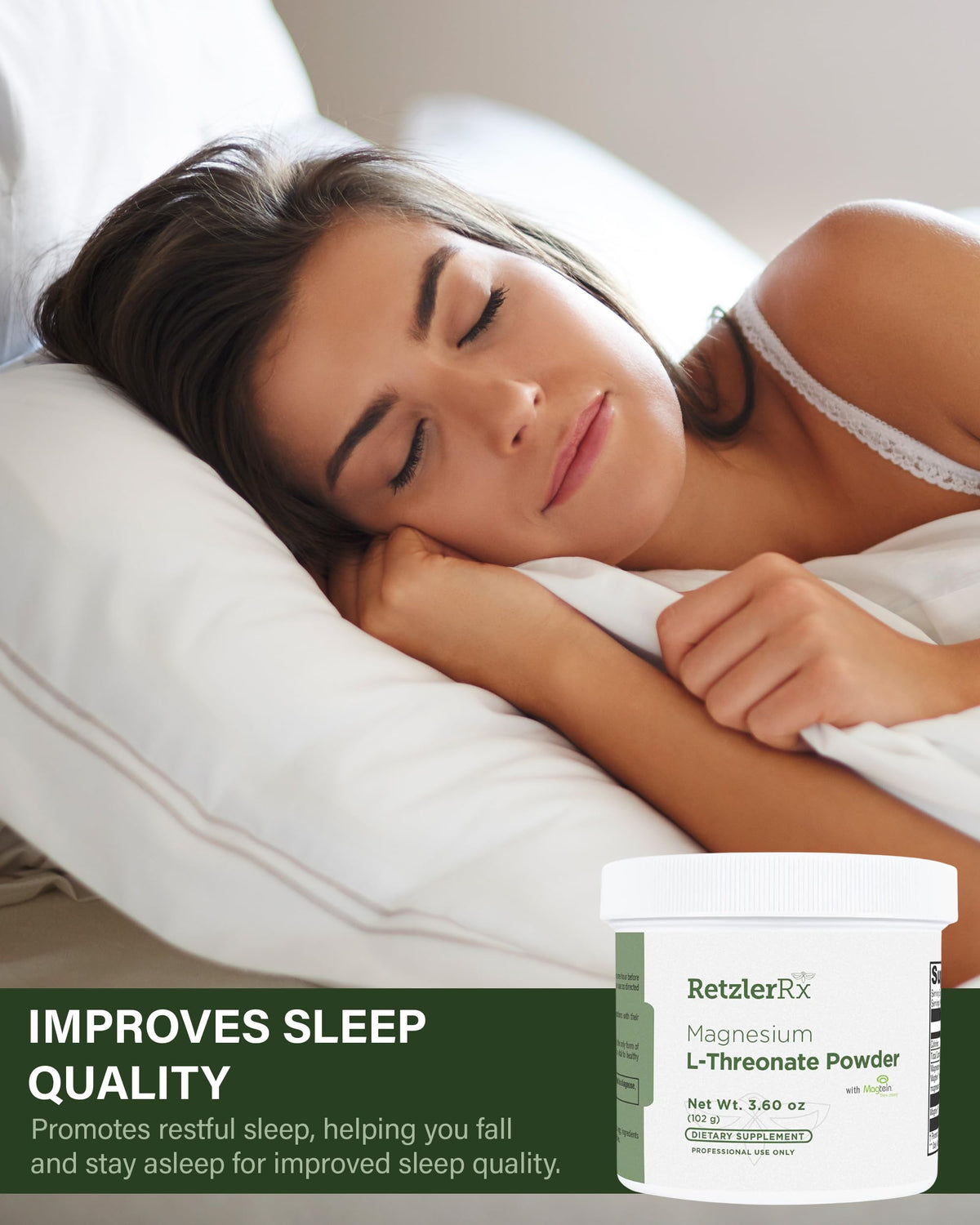 HormoneSynergy Magnesium L-Threonate Powder w/Magtein®- Magnesium
