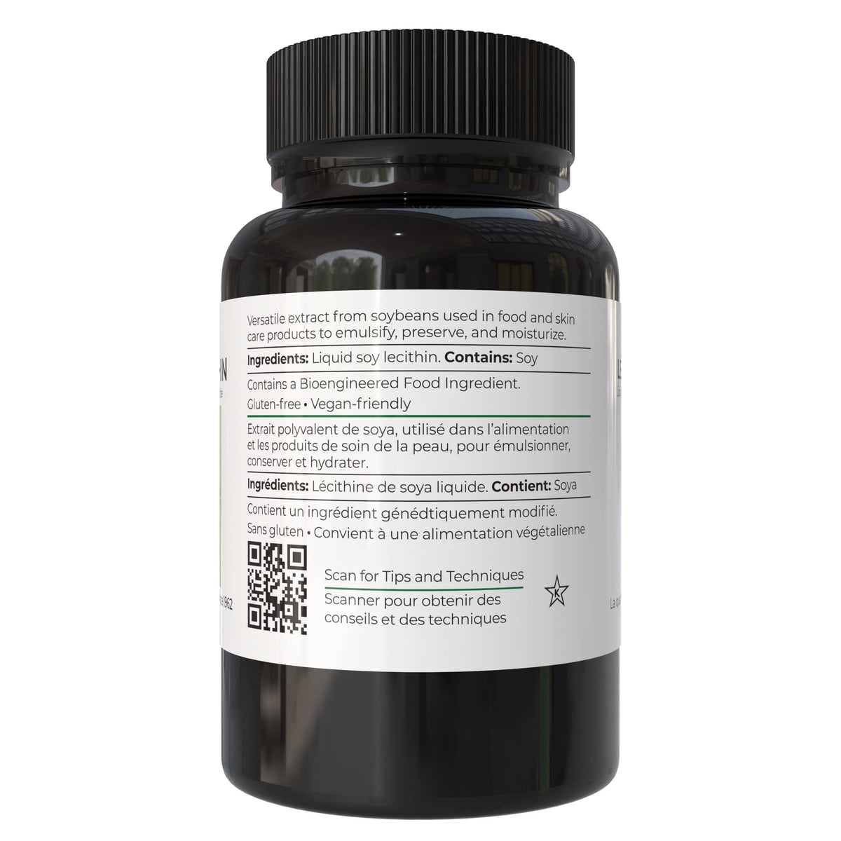 LorAnn Oils Natural Liquid Soy Lecithin - 4 Fl Oz - image 2