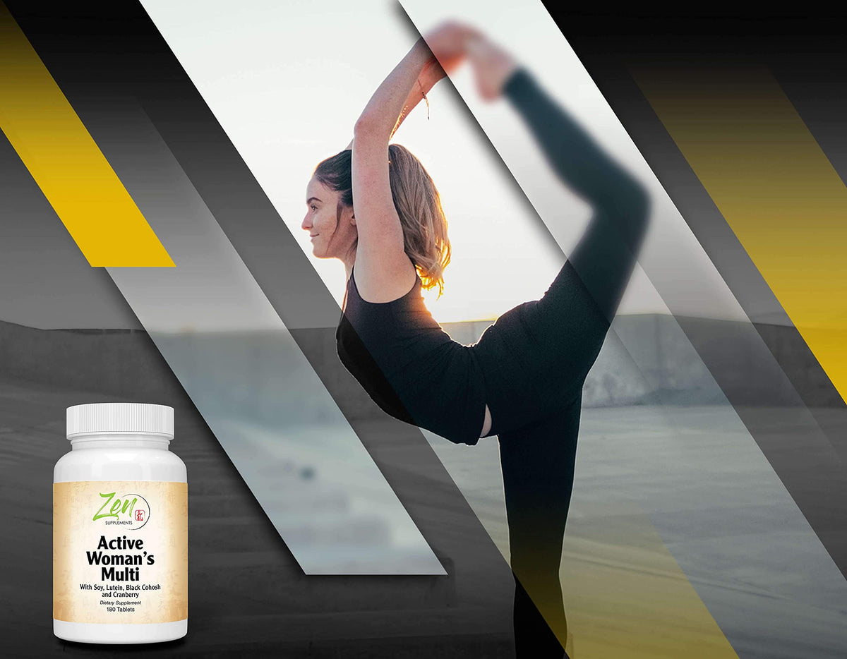 Zen Supplements Active Womens Multivitamin - 180 Tablets - image 4