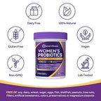 Doctor's Recipes Probiotics for Women 100 Billion CFU - 30 Vegan Capsules - image 5