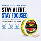 LyvWel 225mg Caffeine Pouches