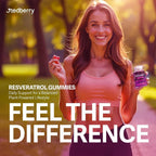 Redberry Organics Resveratrol 1500mg Gummies - 60 Count - image 3