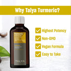 TALYA Turmeric Curcumin Liquid Extract 95% Curcuminoids - 3.4 fl oz - image 4