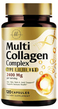 Hello Lovely! Multi Collagen Peptides for Women & Men - 2400mg