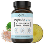 Zen Nutrients PeptideVite GLP-1 Support Vitamin for Gut Health - 60 Capsules
