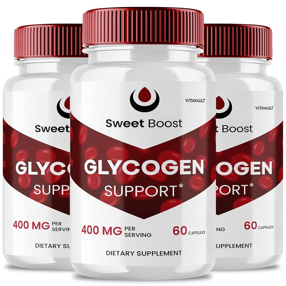 Vitavault Sweet Boost Glycogen Support Capsules - 180 Count