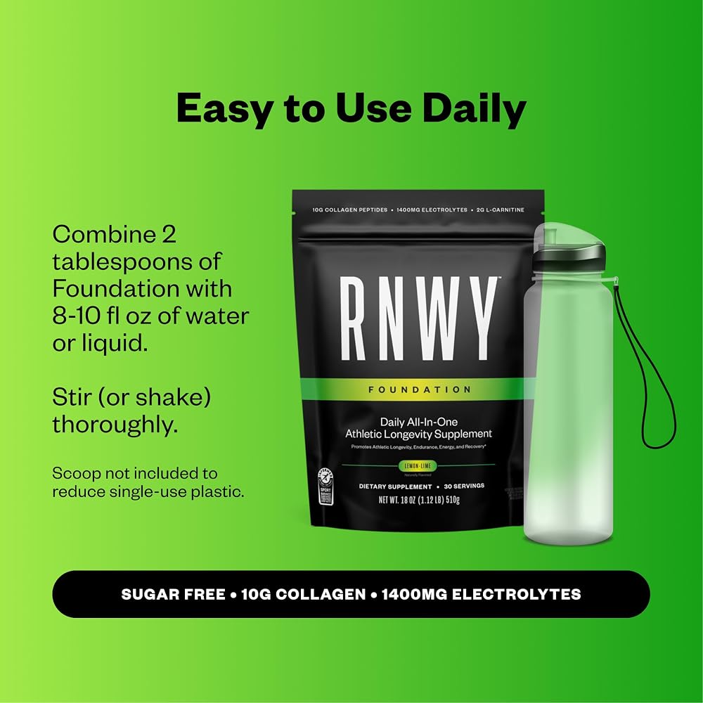 RNWY Foundation Collagen Peptides + Electrolytes Powder
