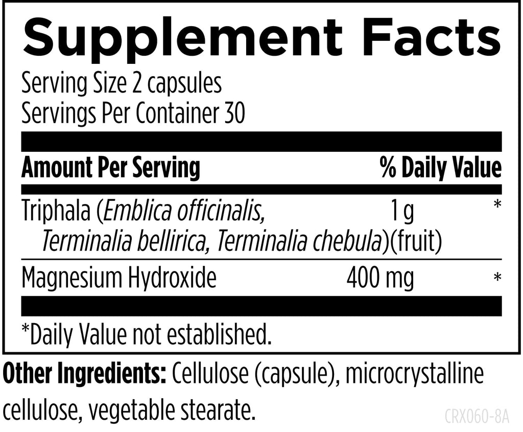 Designs for Health Colon Rx Magnesium Hydroxide Capsules - 60 Capsules - image 4