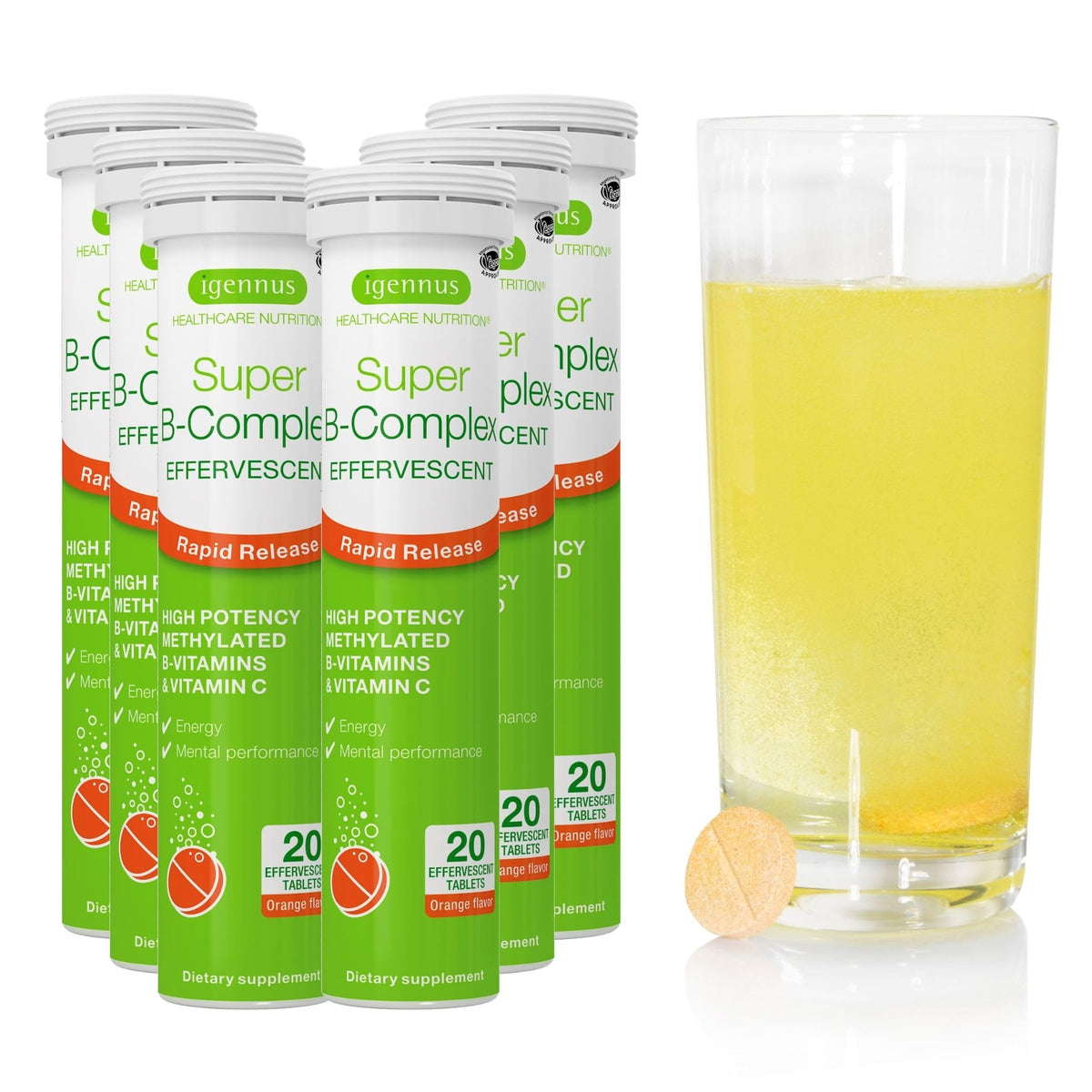 Igennus Super B-Complex Methylated B Vitamins