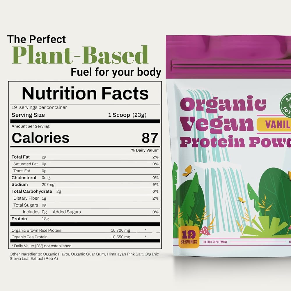 Sacred Lotus SunLife Organics Vegan Proteins