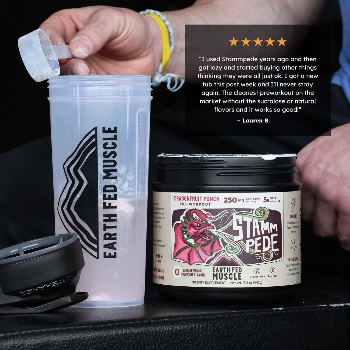 Earth Fed Muscle Stammpede Pre Workout