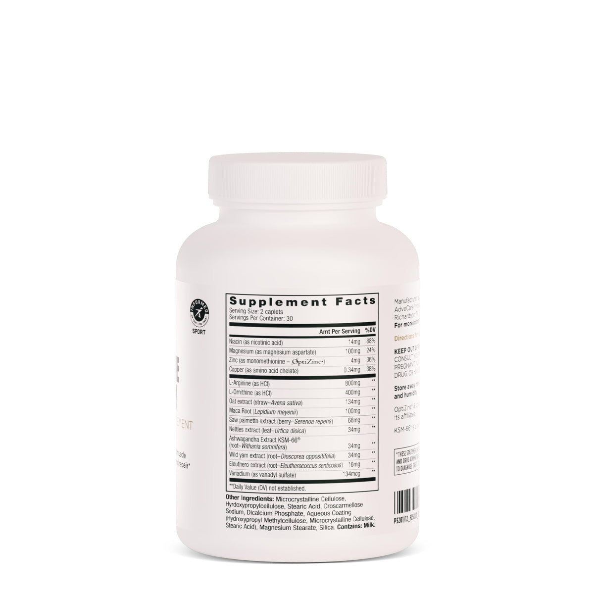 AdvoCare Nighttime Recovery Amino Acid Supplement - 60 Caplets - image 2