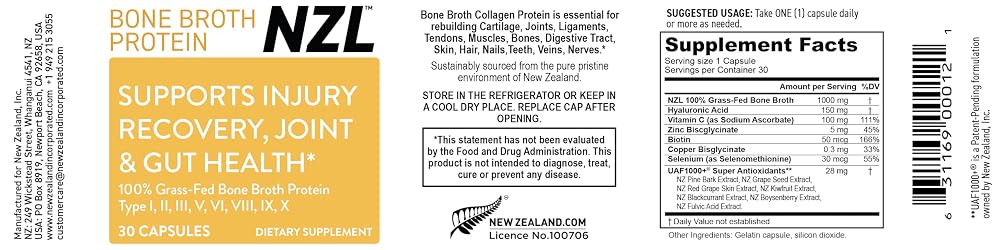 OMEGANZL Omega-3 Green-Lipped Mussel Oil Joint Support - 60 Softgels - image 3