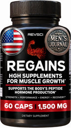 Revolution Science HGH Supplements for Men & Women - Regains Natural
