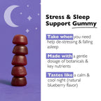 RESCUE Bach Plus Sleep & Stress Support Gummies