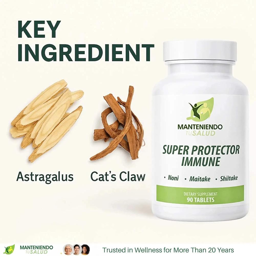Manteniendo Tu Salud Super Protector Immune Support - 90 Tablets - image 4