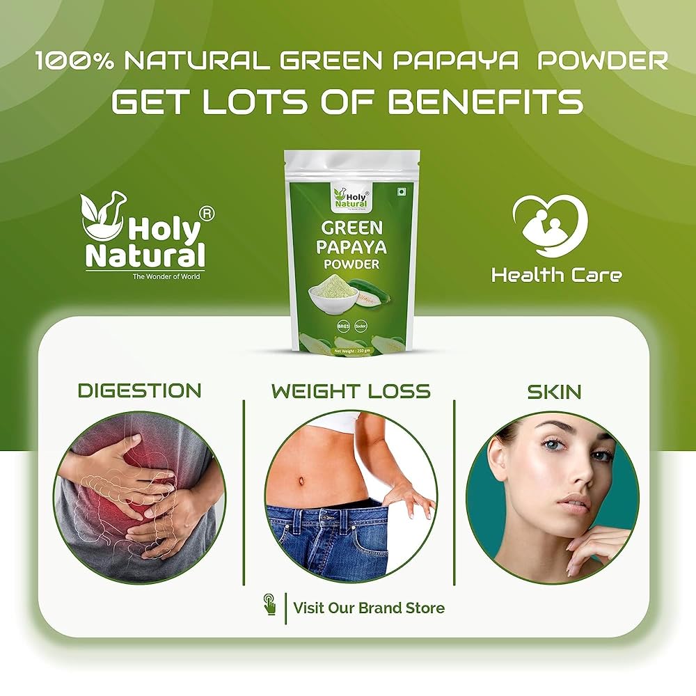 Sheltr Green Papaya Fruit Powder - 250g - image 5