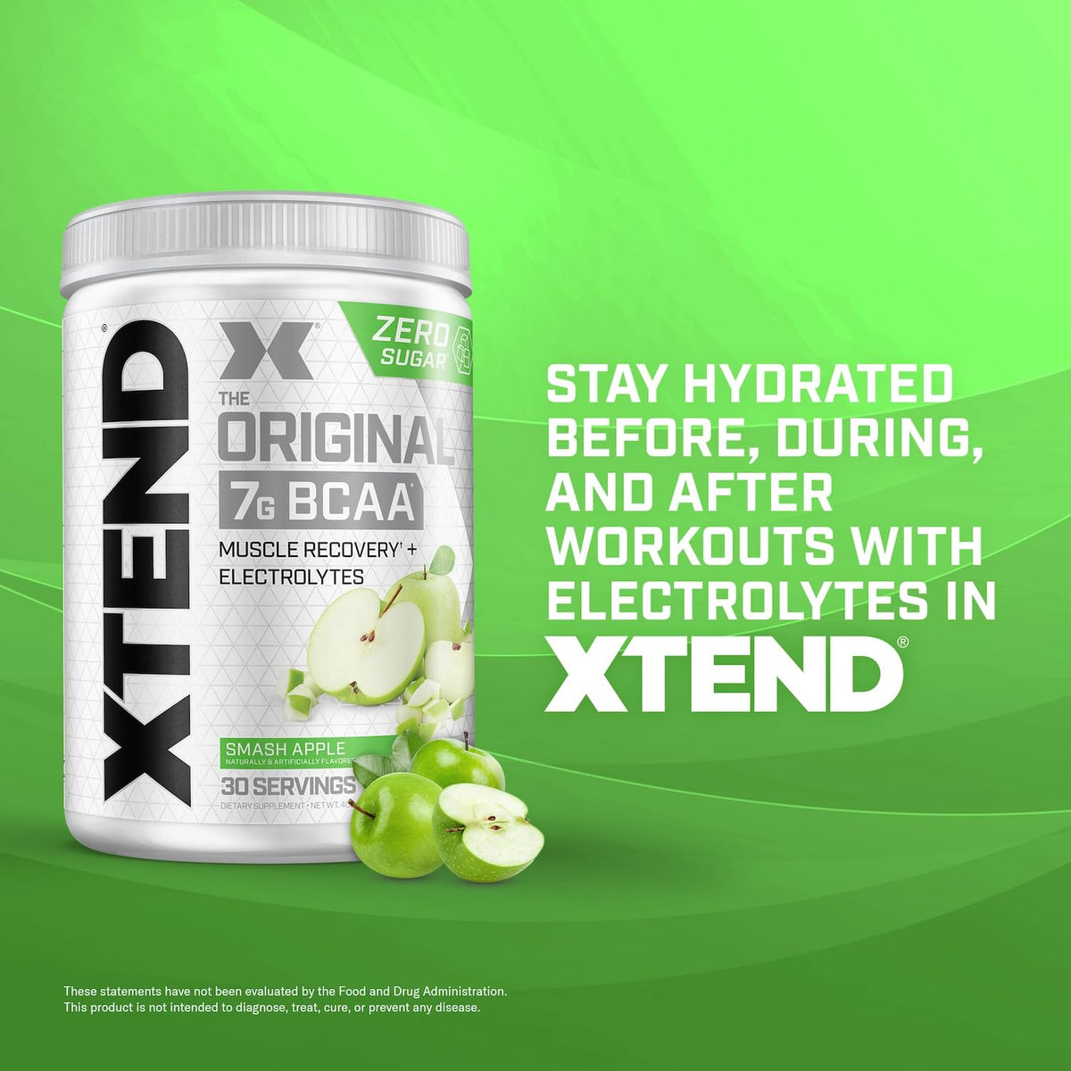 Xtend Original BCAA Powder 7g Amino Acids - 30 Servings - image 5