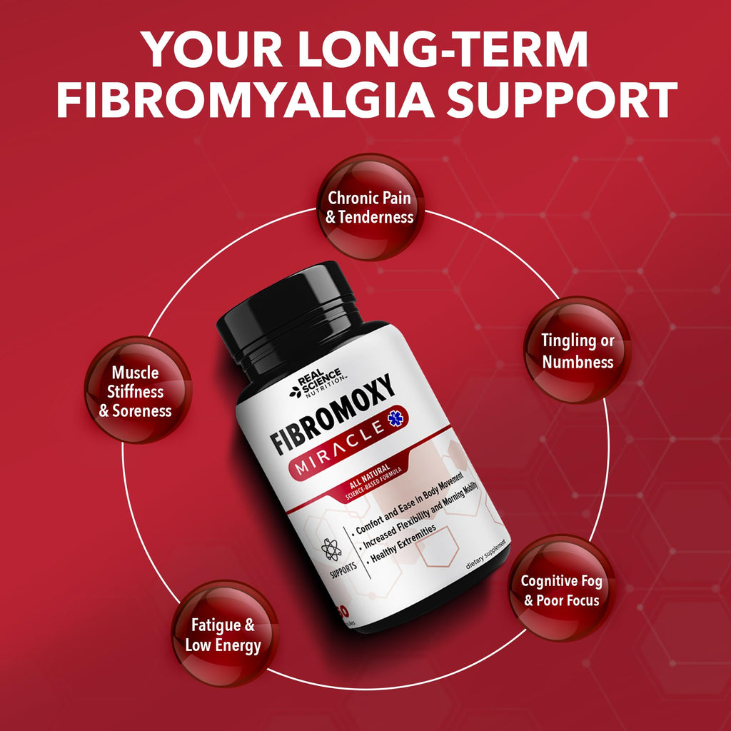 Real Science Nutrition Fibromoxy Miracle Supplement - 60 Capsules - image 3