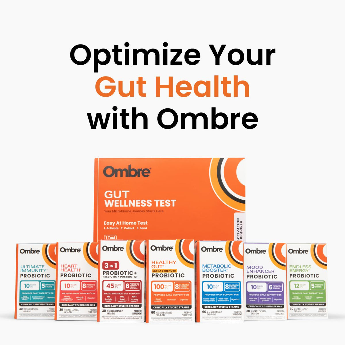 Ombre Endless Energy Probiotic Supplement - 30 Servings - image 5
