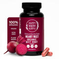 Happy Healthy Hippie Organic Beet Root Capsules 1,300 mg - 60 Count