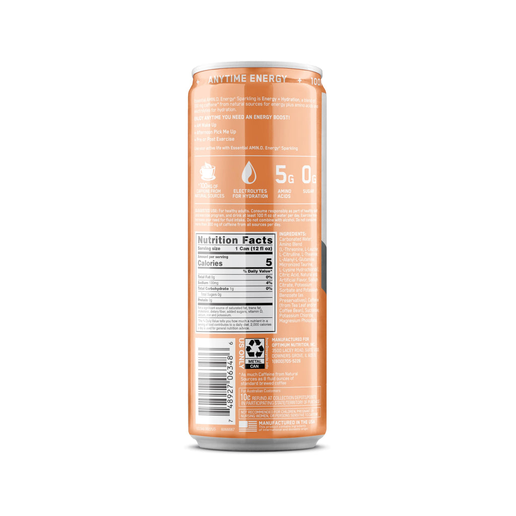 Optimum Nutrition Essential Amino Energy Sparkling Hydration Drink