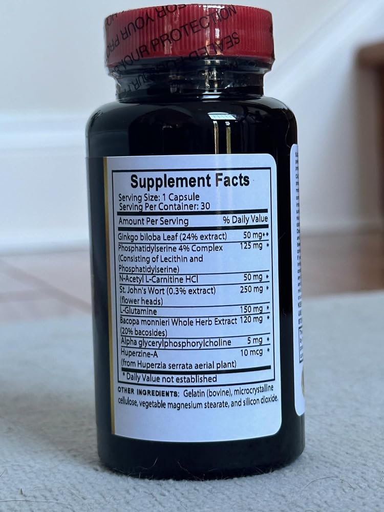 OLANTA Brain Memory Supplement for Mental Clarity - 60 Capsules - image 3
