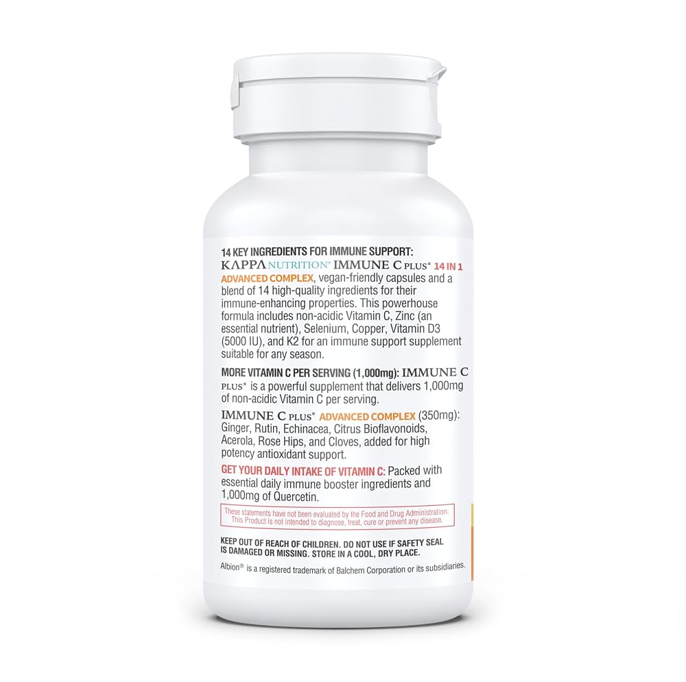 KAPPA NUTRITION Immune C Plus 14 in 1 Complex - 120 Capsules - image 8