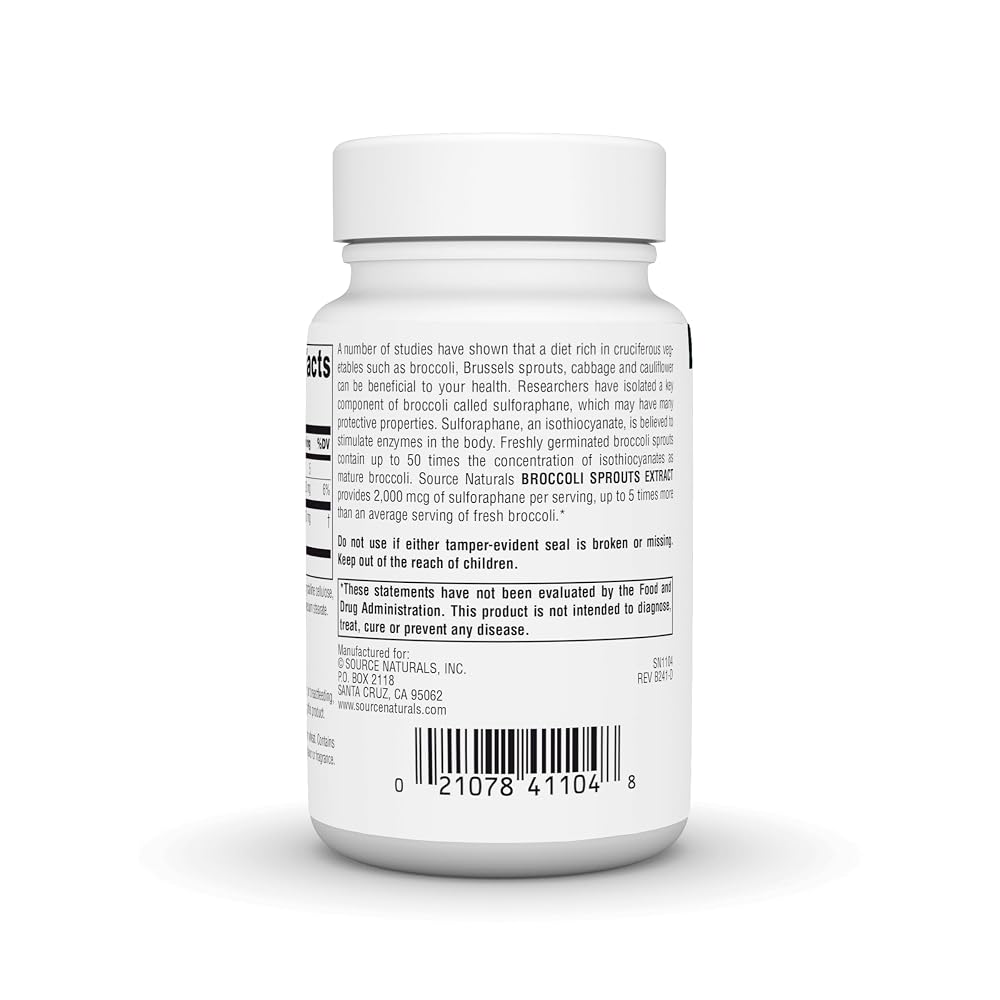 Source Naturals Broccoli Sprouts Extract