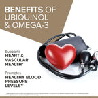 Qunol Plus Ubiquinol CoQ10 100mg with Omega-3 - 90 Softgels - image 4