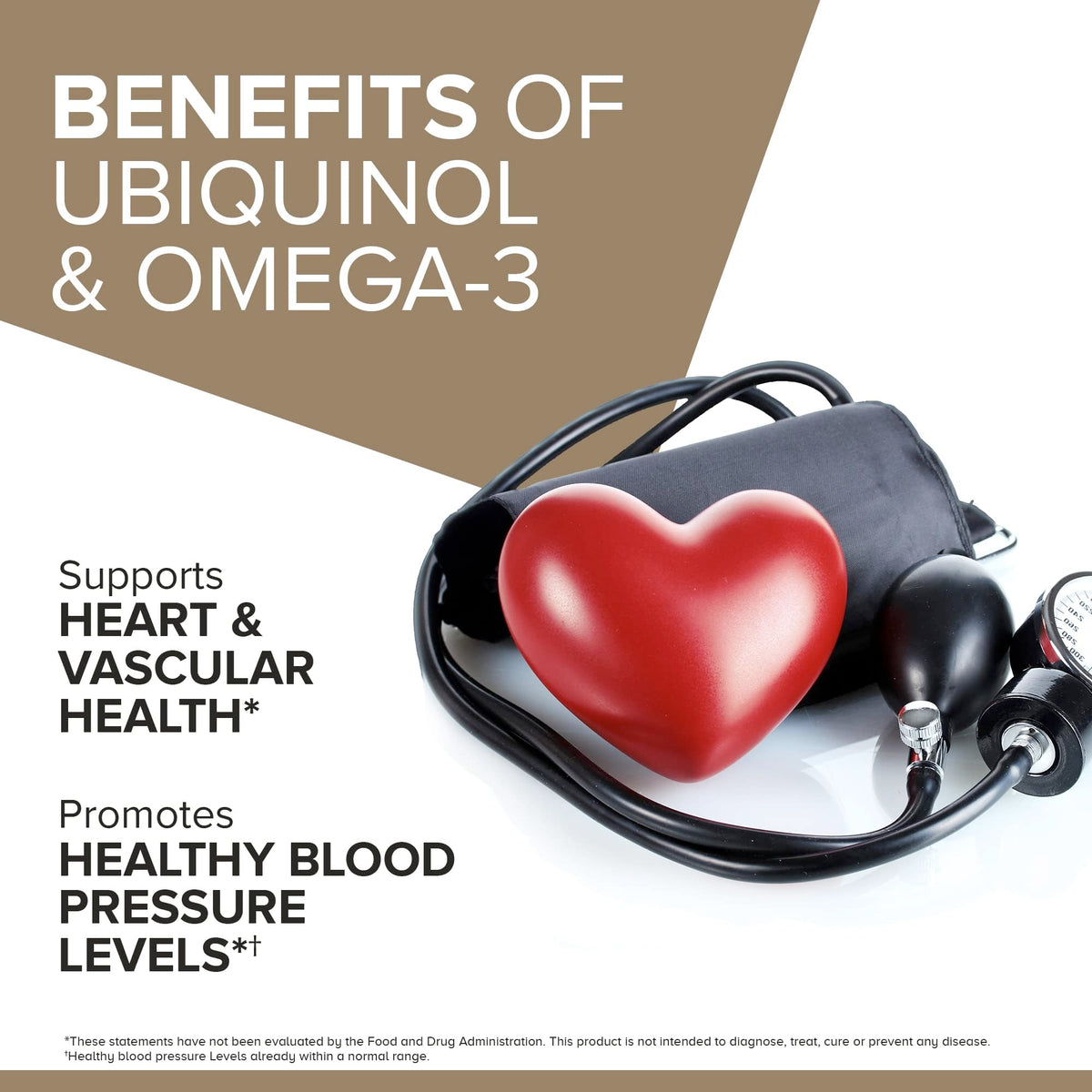 Qunol Plus Ubiquinol CoQ10 100mg with Omega-3 - 90 Softgels - image 4