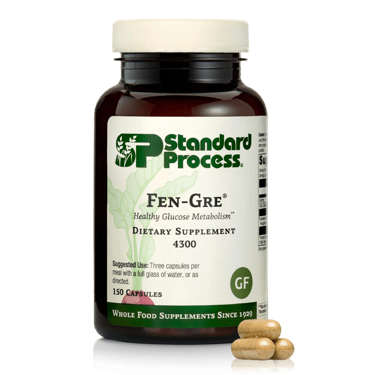 Standard Process Fen-Gre Respiratory & Metabolism Support - 150 Capsules