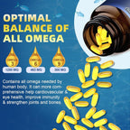 DRFOSTER Triple Omega 3-6-9 Fish Oil 2000mg with Vitamin E - 120 Softgels - image 4