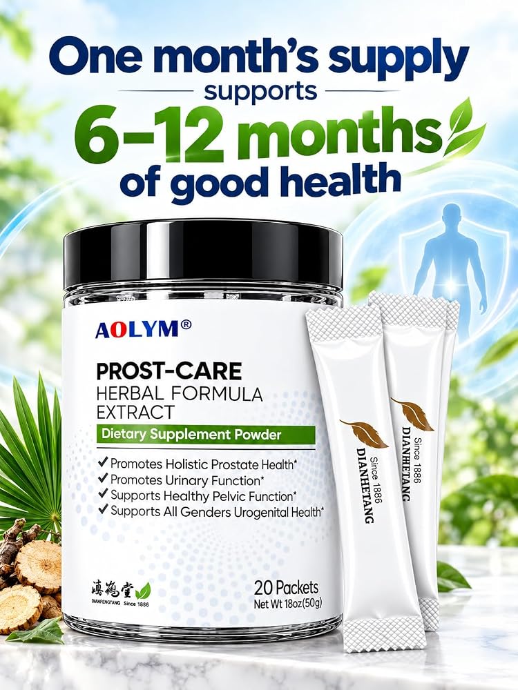 AOLYM PROST-CARE Prostate Health Supplement - 20 Pack - image 2