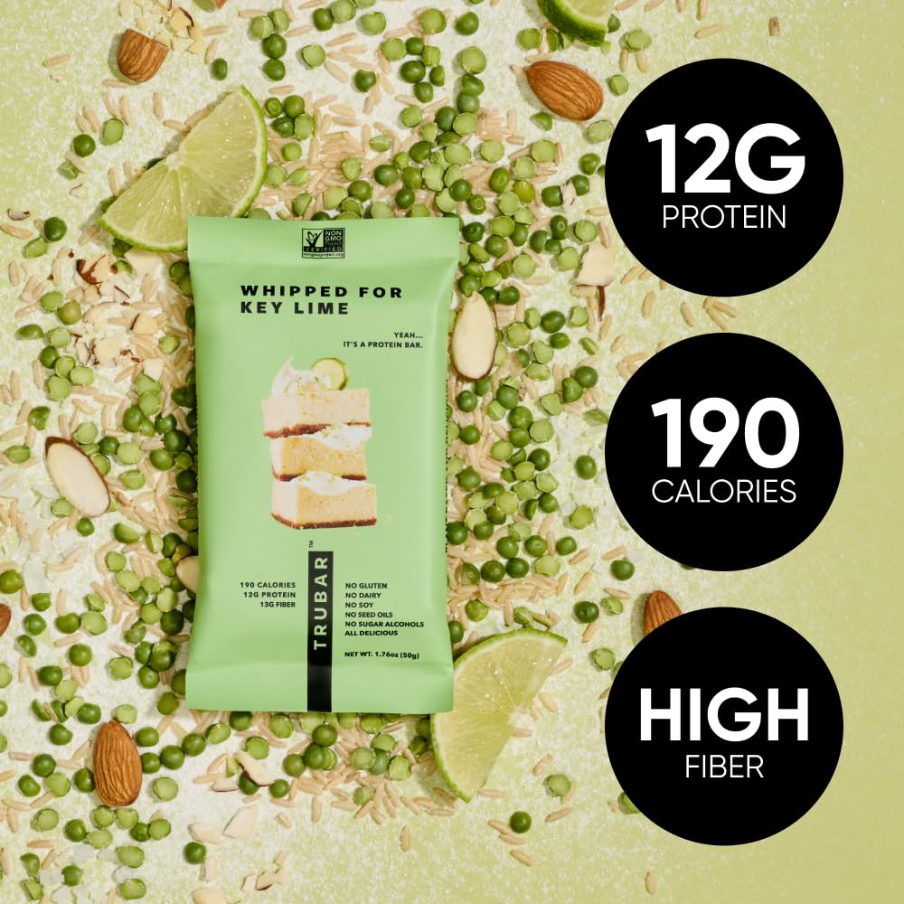 TRUWOMEN TRUBAR Vegan Protein Bar Whipped Key Lime - 12 Count - image 5