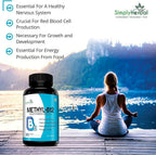SENTA Vitamin B12 Methyl B12 Methylcobalamin - 100 Capsules - image 6