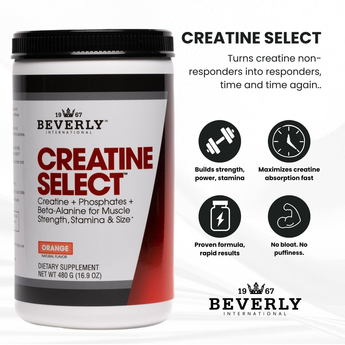 Beverly International Creatine Select with Phosphates - 40 Servings - image 4