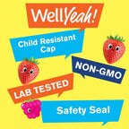 WellYeah Kids Probiotic Gummies with Prebiotic Fiber Sugar Free - image 5