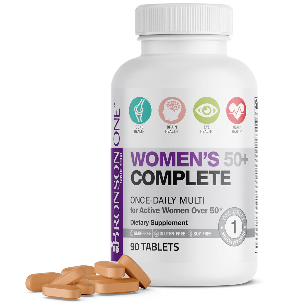 Complete Multivitamin for Women 50+ by Bronson Vitamins