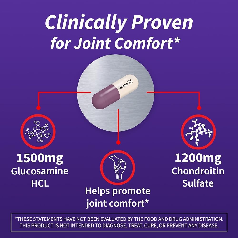 Cosamin DS Joint Health Glucosamine & Chondroitin - 2 Capsules - image 3
