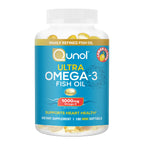 Qunol Ultra Omega-3 Fish Oil Mini Softgels 1000mg - 180 Count - image 8