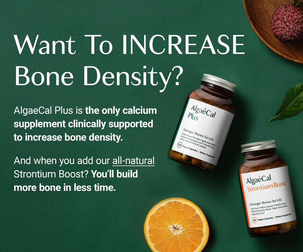 ALGAECAL Bone Builder Pack - Plant Based Calcium Supplement