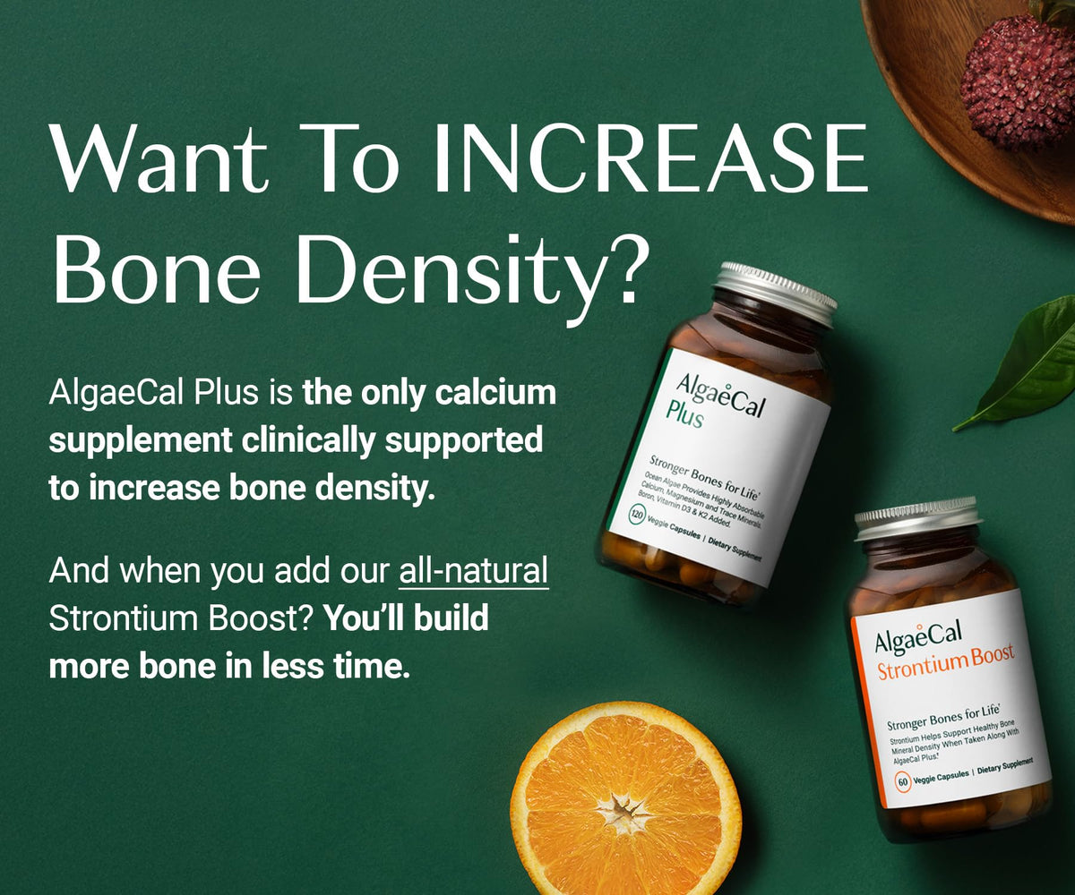 ALGAECAL Bone Builder Pack - Plant Based Calcium Supplement
