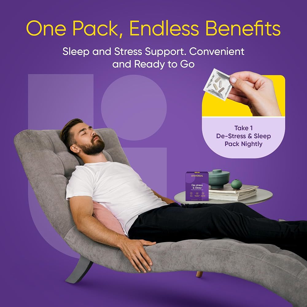 Universal U De-Stress & Deep Sleeping Supplement - 30 Packs - image 5
